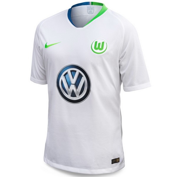 Camiseta Wolfsburgo Segunda equipación 2018-2019 Blanco